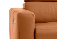 DAMIAN LEATHER - 3 Seater Sofa with RHF Chaise DAMIAN LEATHER