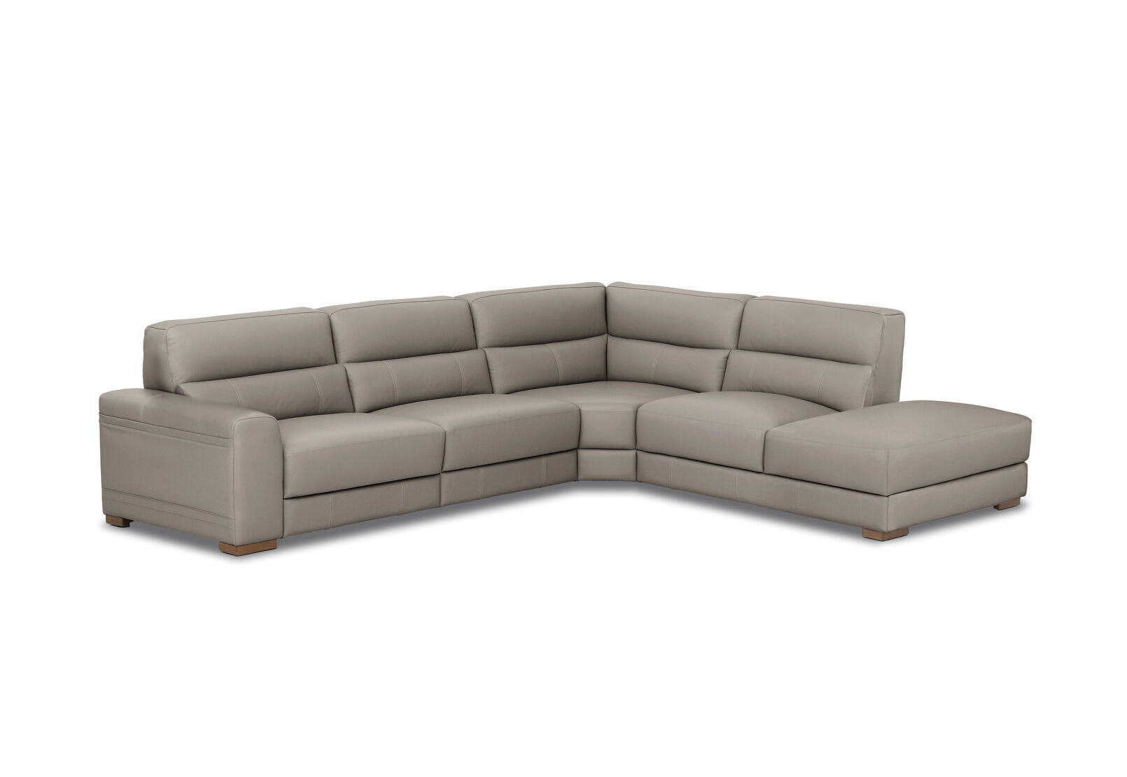 ELLYSE LEATHER - RHF Corner Chaise ELLYSE LEATHER