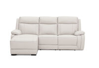SAN MARCO - Leather 3 Seater Left-Hand Facing Chaise SAN MARCO