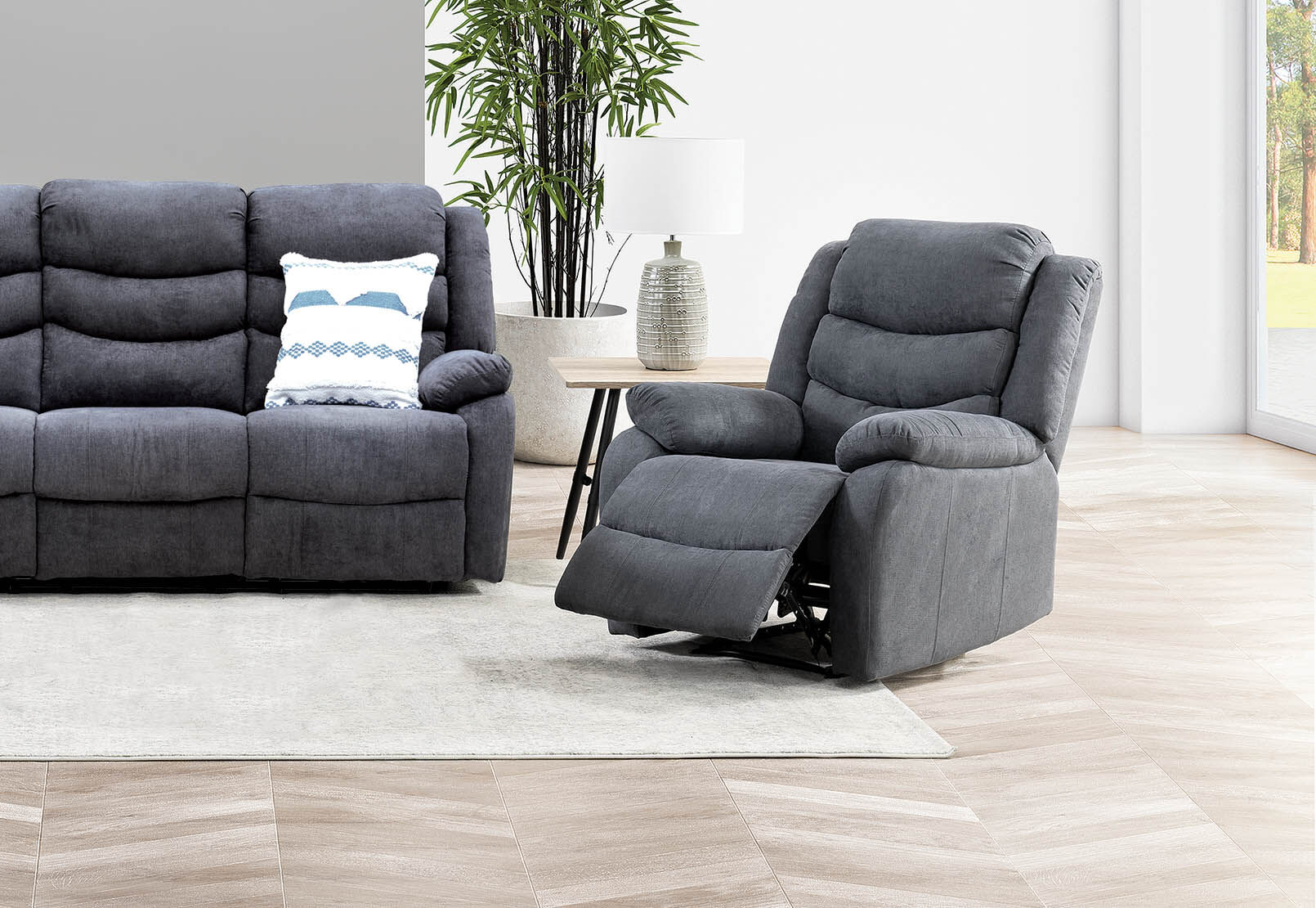 PRESCOTT - Fabric Recliner PRESCOTT