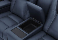 SENTINAL MK2 LEATHER - 4 Piece Corner with LHF Console SENTINAL MK2 LEATHER