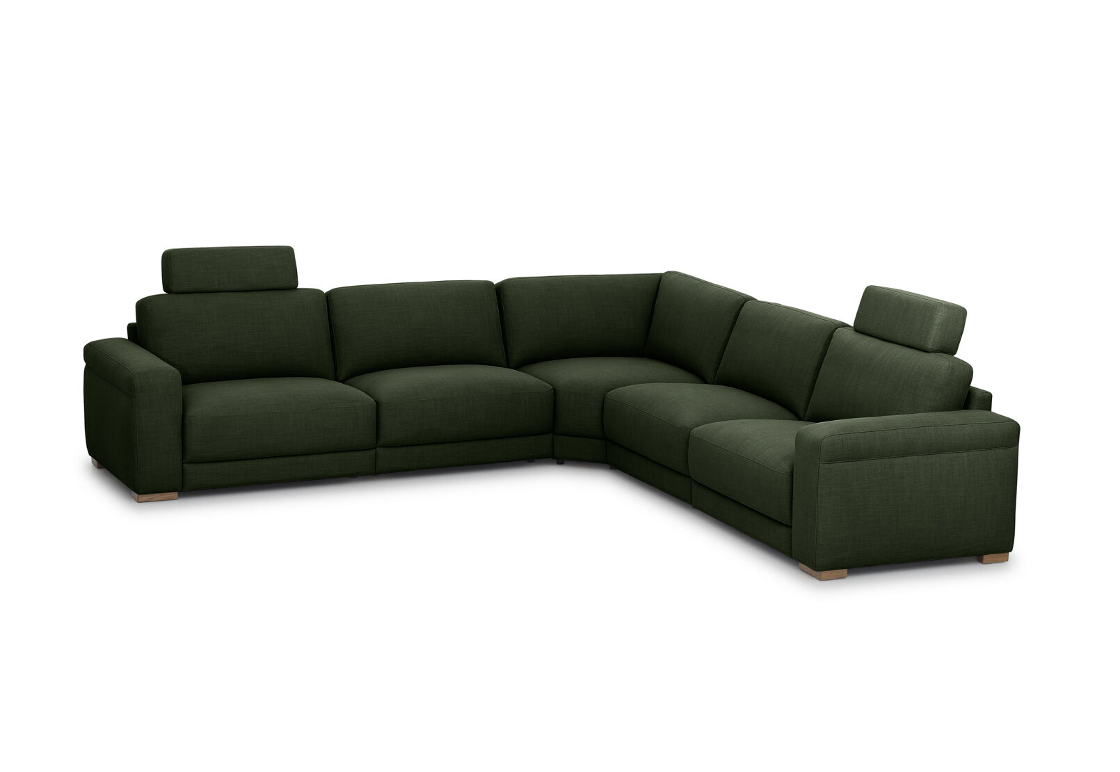 LEONE FABRIC - 5 Seater Corner Lounge LEONE FABRIC