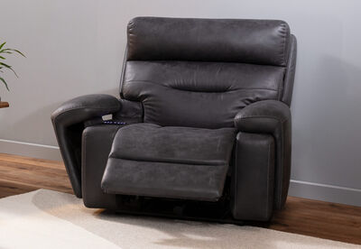 HOLLYWOOD FABRIC - Media Electric Recliner