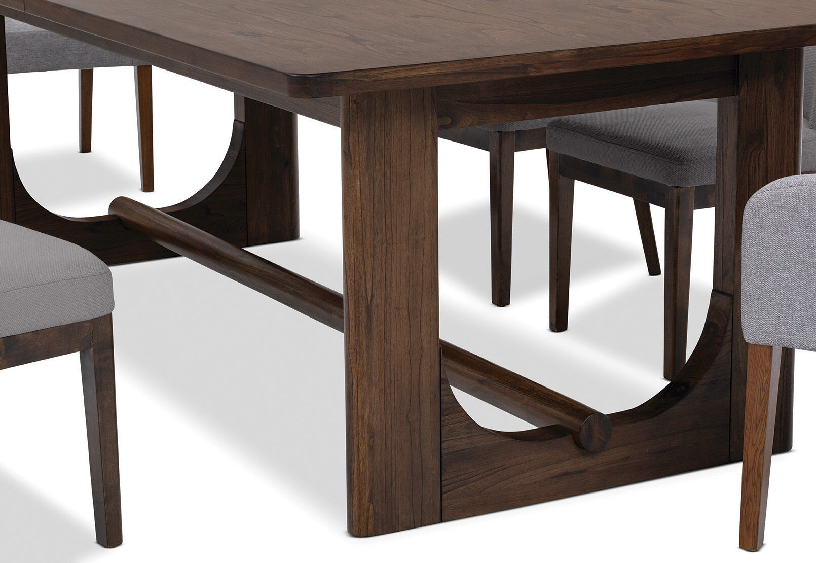 NICCOLO - 7 Piece Extension Dining Suite with 2 Volante and 4 Santino Dining Chairs. NICCOLO