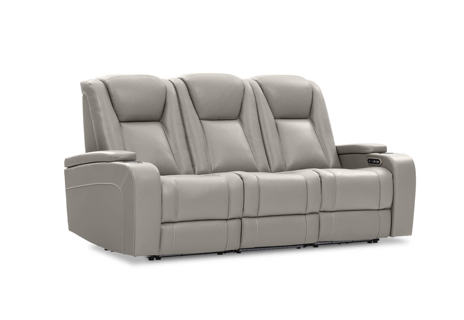 SENTINAL MK2 LEATHER - 3 Seater with 2 Electric Recliners SENTINAL MK2 LEATHER