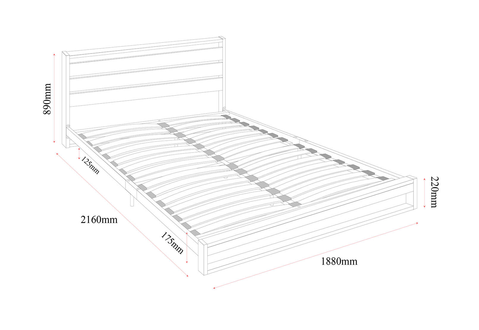 MARCEL - King Bed MARCEL