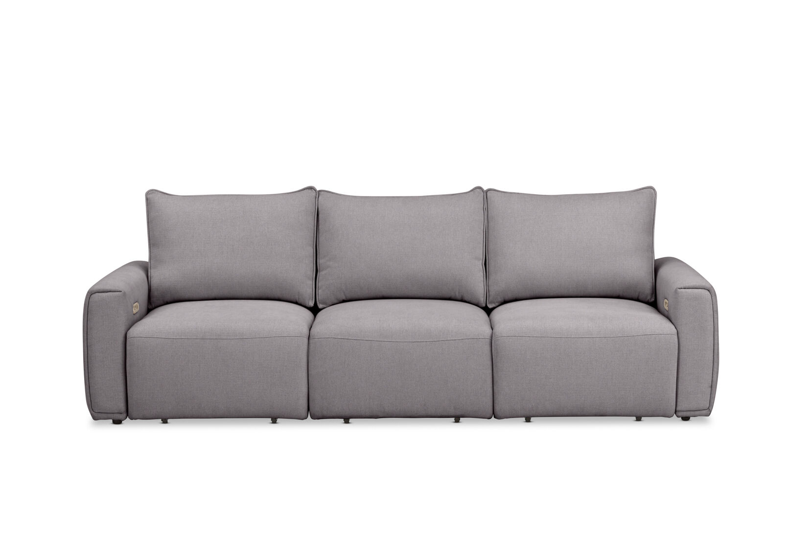 MIKAELA - 3 Seater with Sliding Electric Chaise MIKAELA
