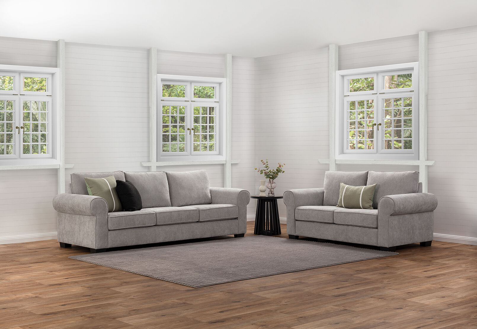ALLI FABRIC - 2 Seater Sofa ALLI FABRIC