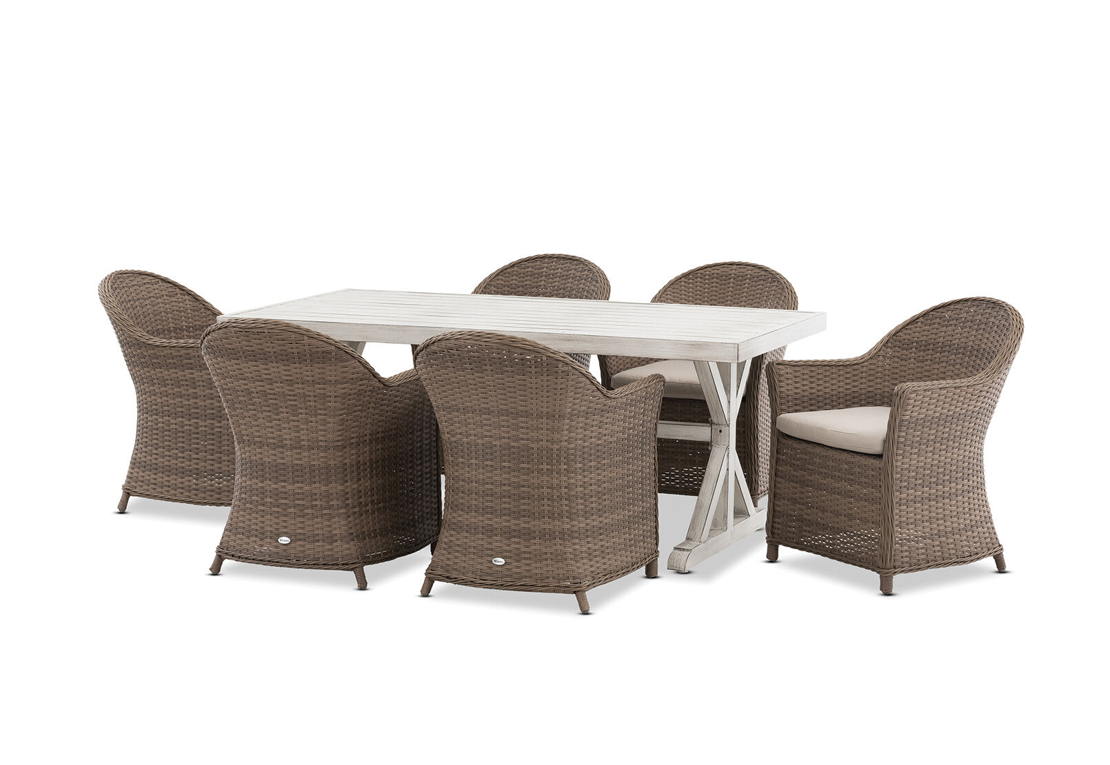MIAMI - 7 Piece Outdoor Dining Setting. MIAMI