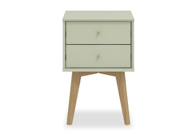 FIELDS - 2 Drawer Bedside Table