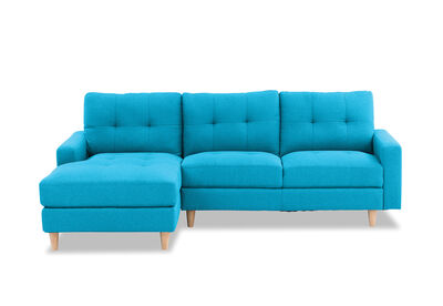KELLER - Fabric 3 Seat LHF Chaise