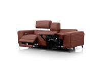 SINATRA LEATHER - Media 2 Seater with Inbuilt Electric Recliners SINATRA LEATHER