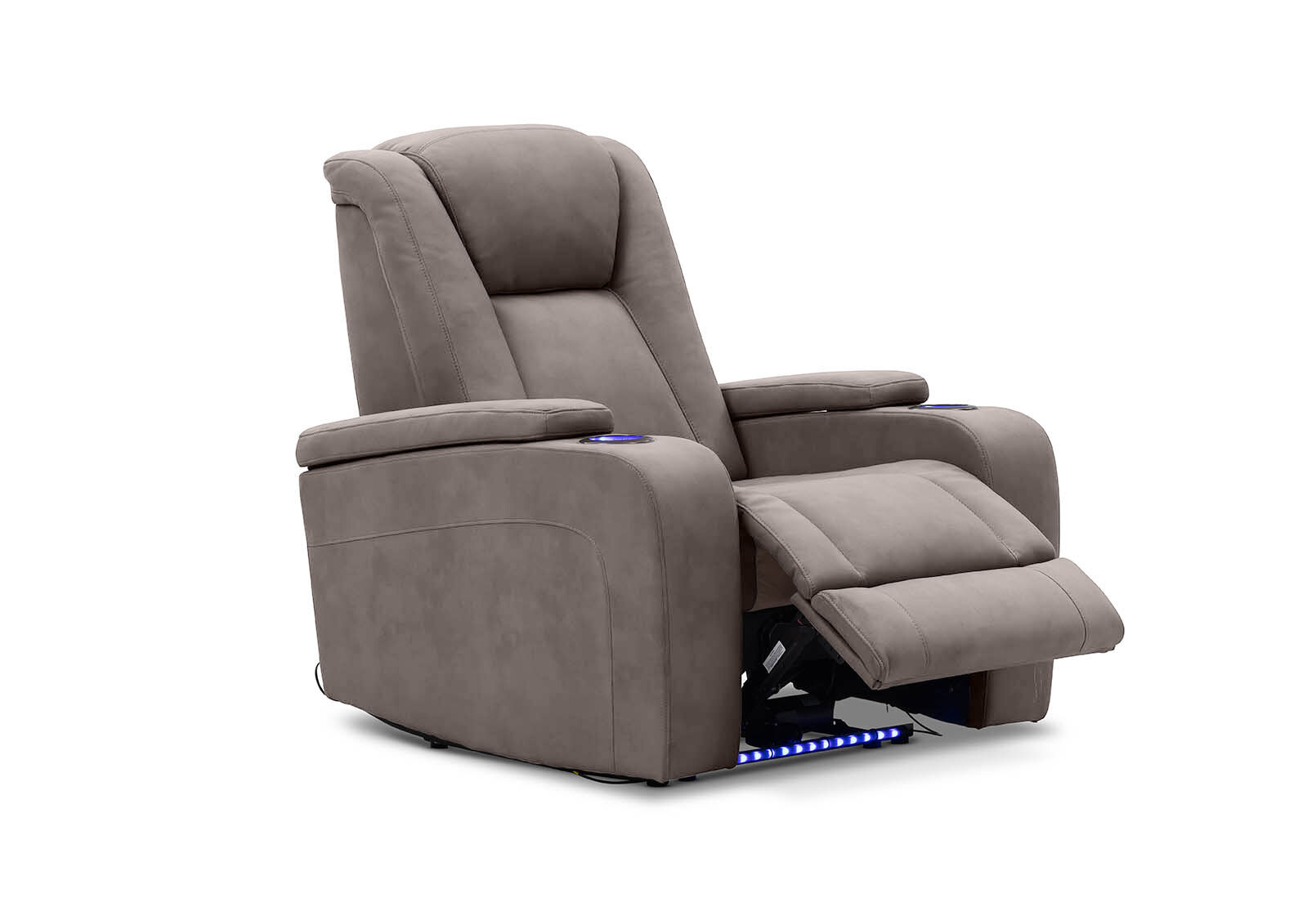 GREY SENTINAL MK2 Fabric Electric Recliner
