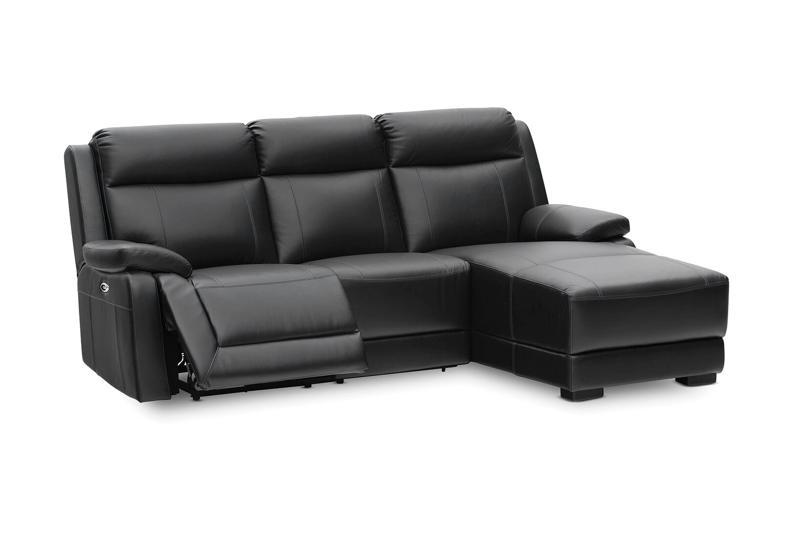 SAN MARCO - Leather 3 Seater Chaise SAN MARCO