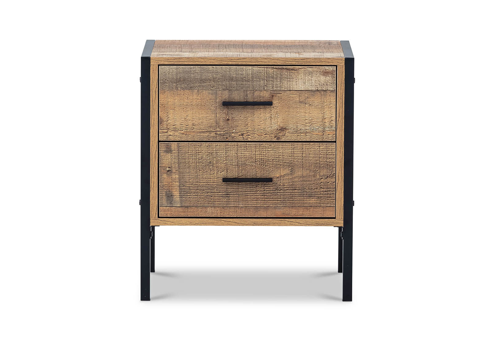 ALAN - 2 Drawer Bedside ALAN