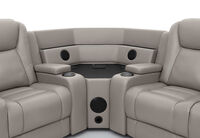 SENTINAL MK2 LEATHER - 5 Piece Corner with RHF 3 Seater SENTINAL MK2 LEATHER