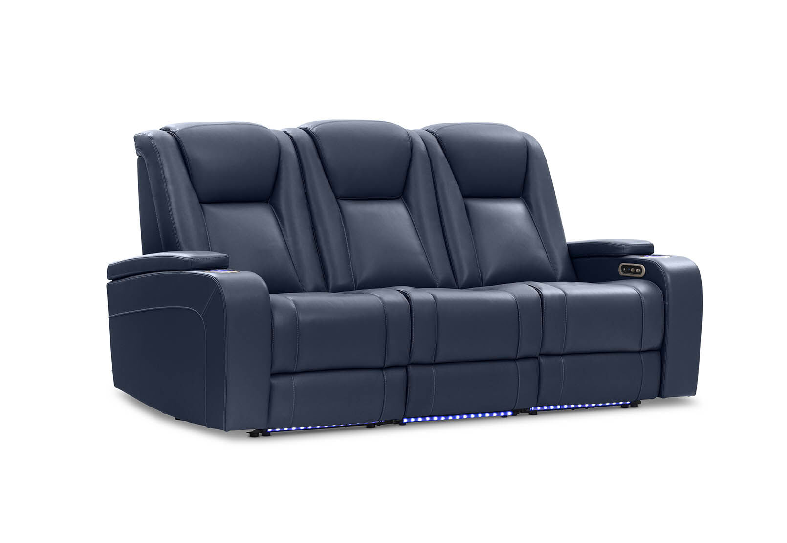 SENTINAL MK2 LEATHER - 3 Seater with 2 Electric Recliners SENTINAL MK2 LEATHER