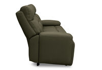 HOLLYWOOD LEATHER - Media 3 Seater with Electric Recliners HOLLYWOOD LEATHER