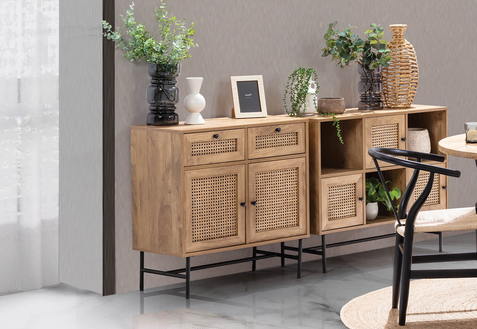 NATURAL MOSLEY Small Buffet