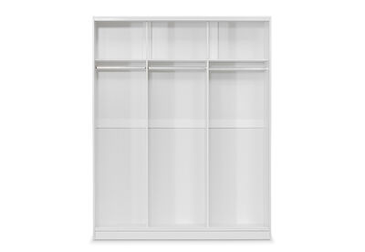 SPACEMASTER BABYLON - Large Robe with 2 Mirrored Doors and 1 Panel Door