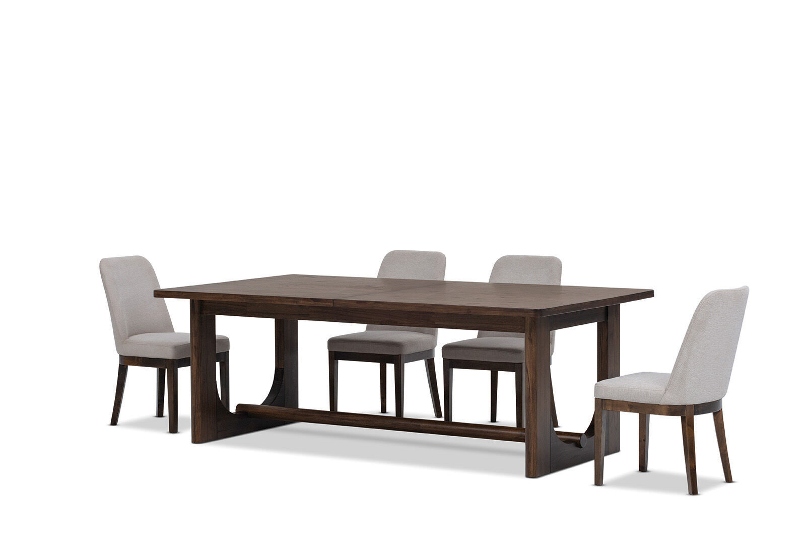 NICCOLO - 7 Piece Extension Dining Suite with Santino Dining Chairs. NICCOLO