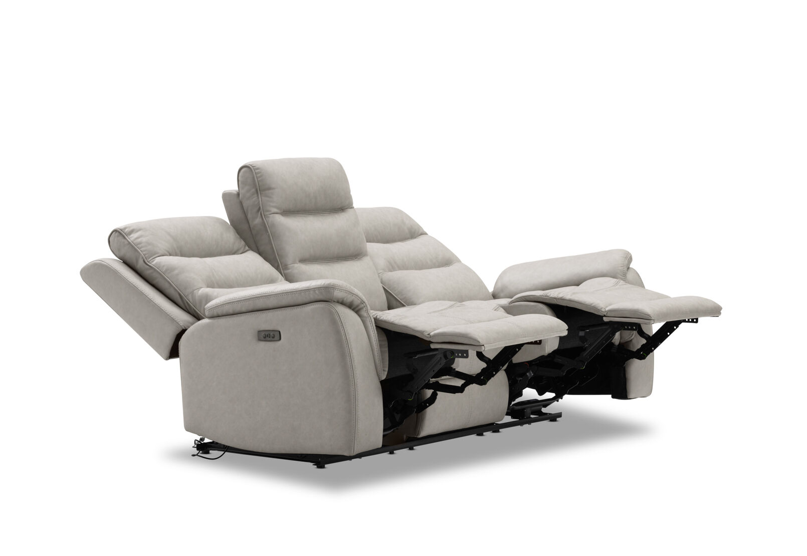 NADAL FABRIC - 3 Seater Sofa with 2 Electric Recliners NADAL FABRIC