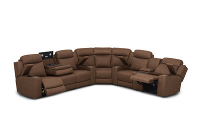 ALEXIOS - 6 Seater Corner with RHF Console