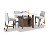 DIONE - 6 Piece High Dining Setting DIONE