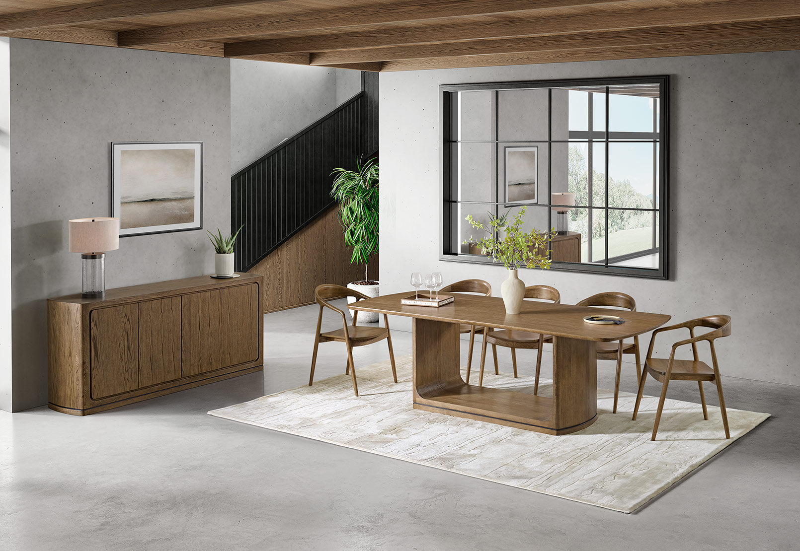 REINE - 7 Piece Dining Suite REINE