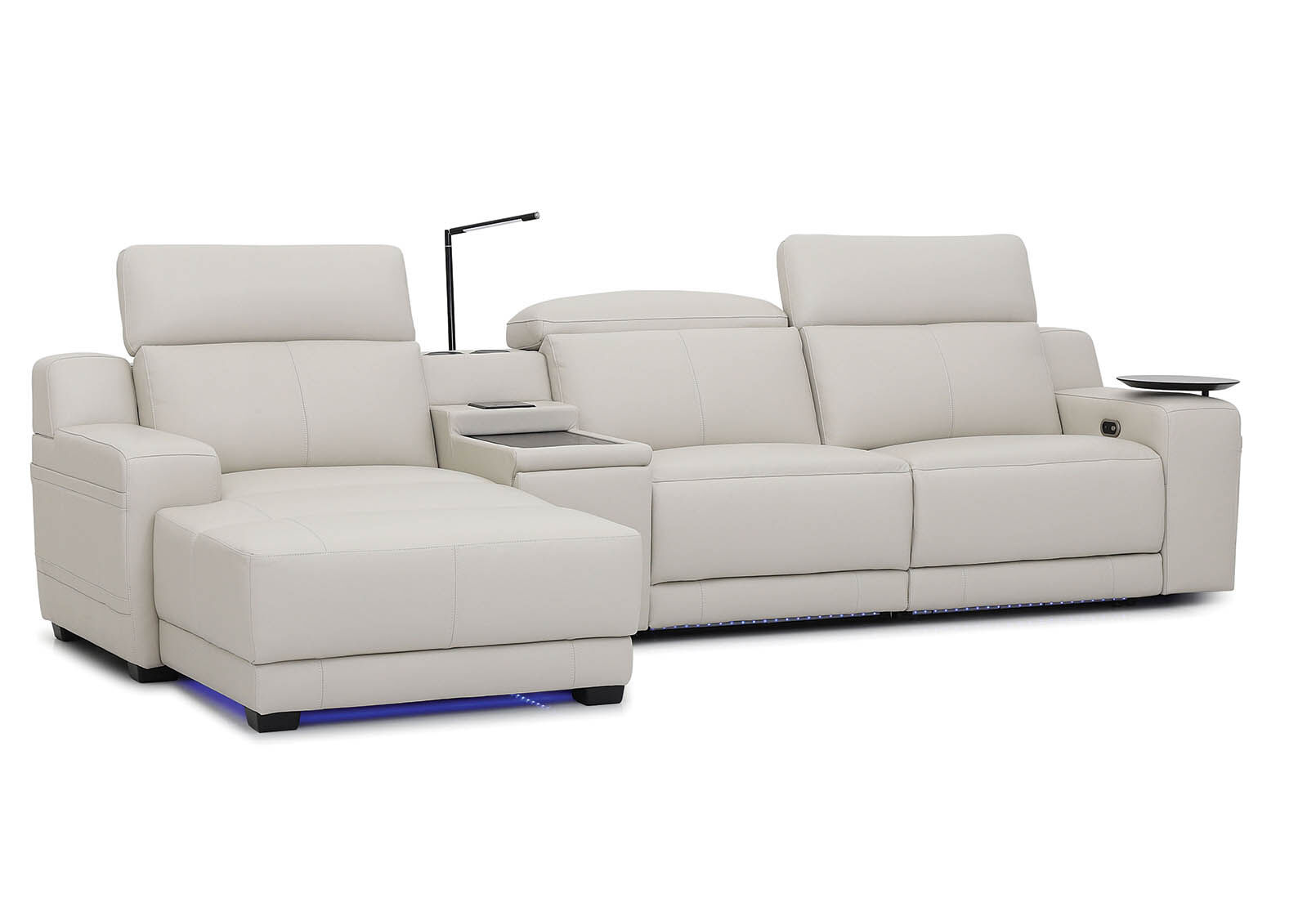 CASSIUS MK2 LEATHER - 3 Seater LHF Chaise CASSIUS MK2 LEATHER