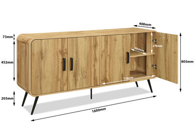 MARTINEZ - 4 Door Buffet