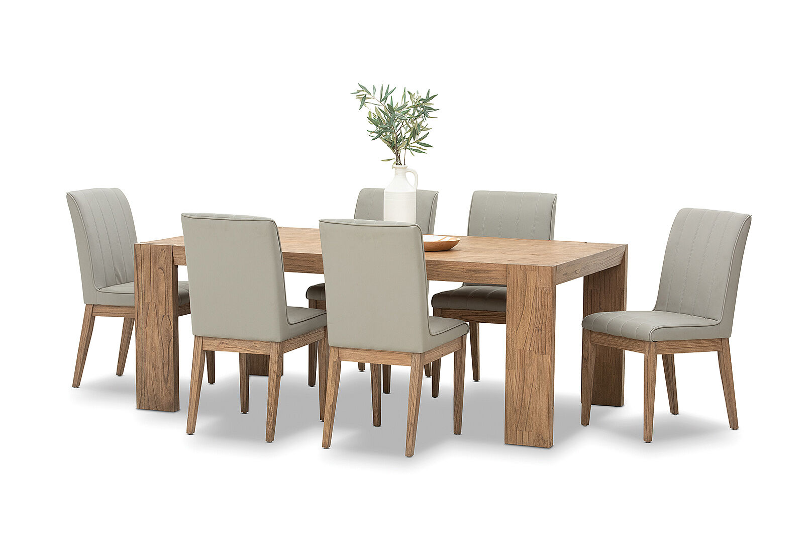 Romulus extendable dining table deals