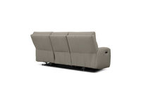 HOLLYWOOD LEATHER - 3 Seater with 2 inbuilt Electric Recliners HOLLYWOOD LEATHER