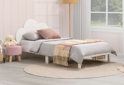 McLEAN - Single Bed Cloud Headboard