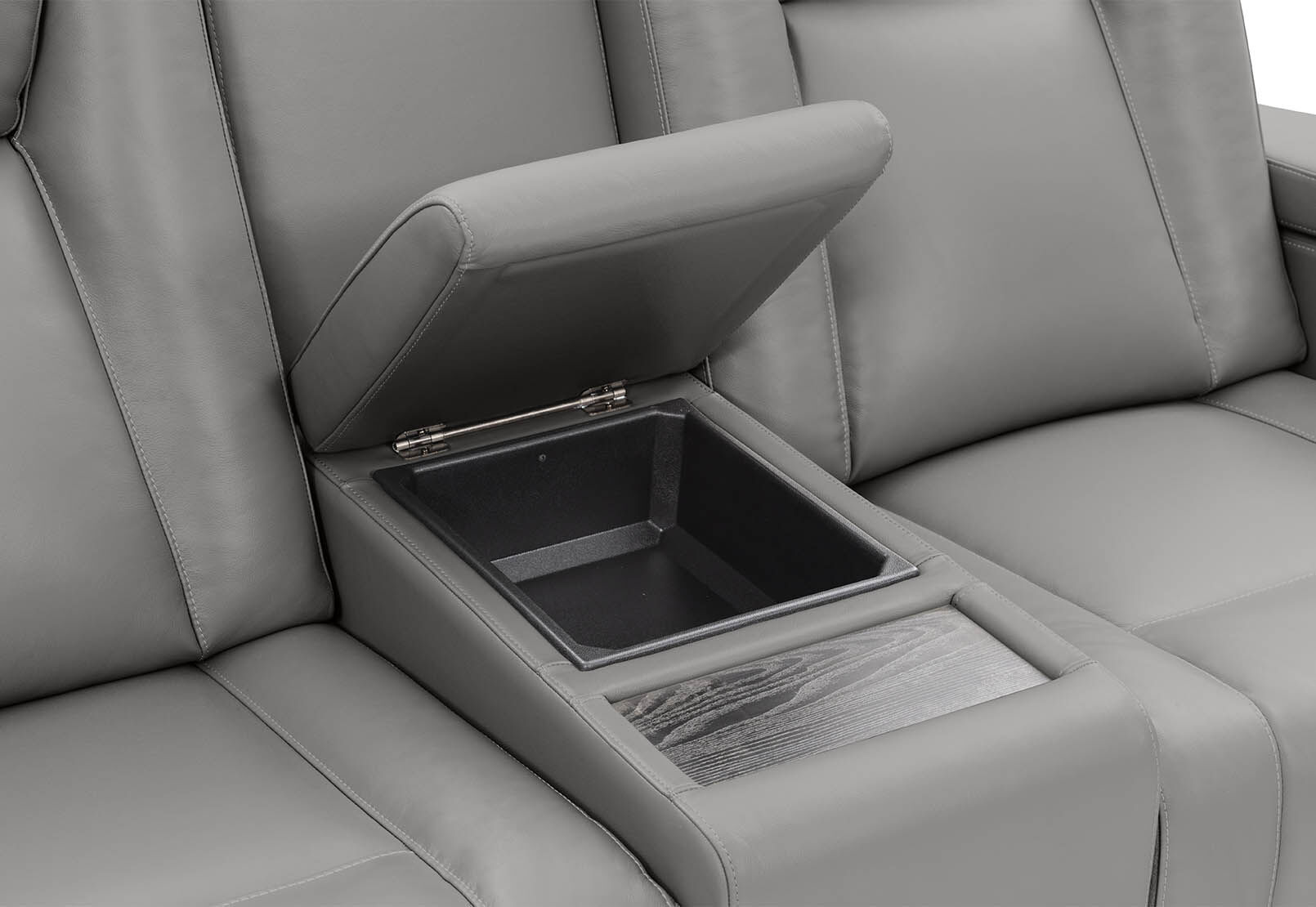 SENTINAL MK2 LEATHER - 2 Seater with 2 Electric Recliners and Console SENTINAL MK2 LEATHER