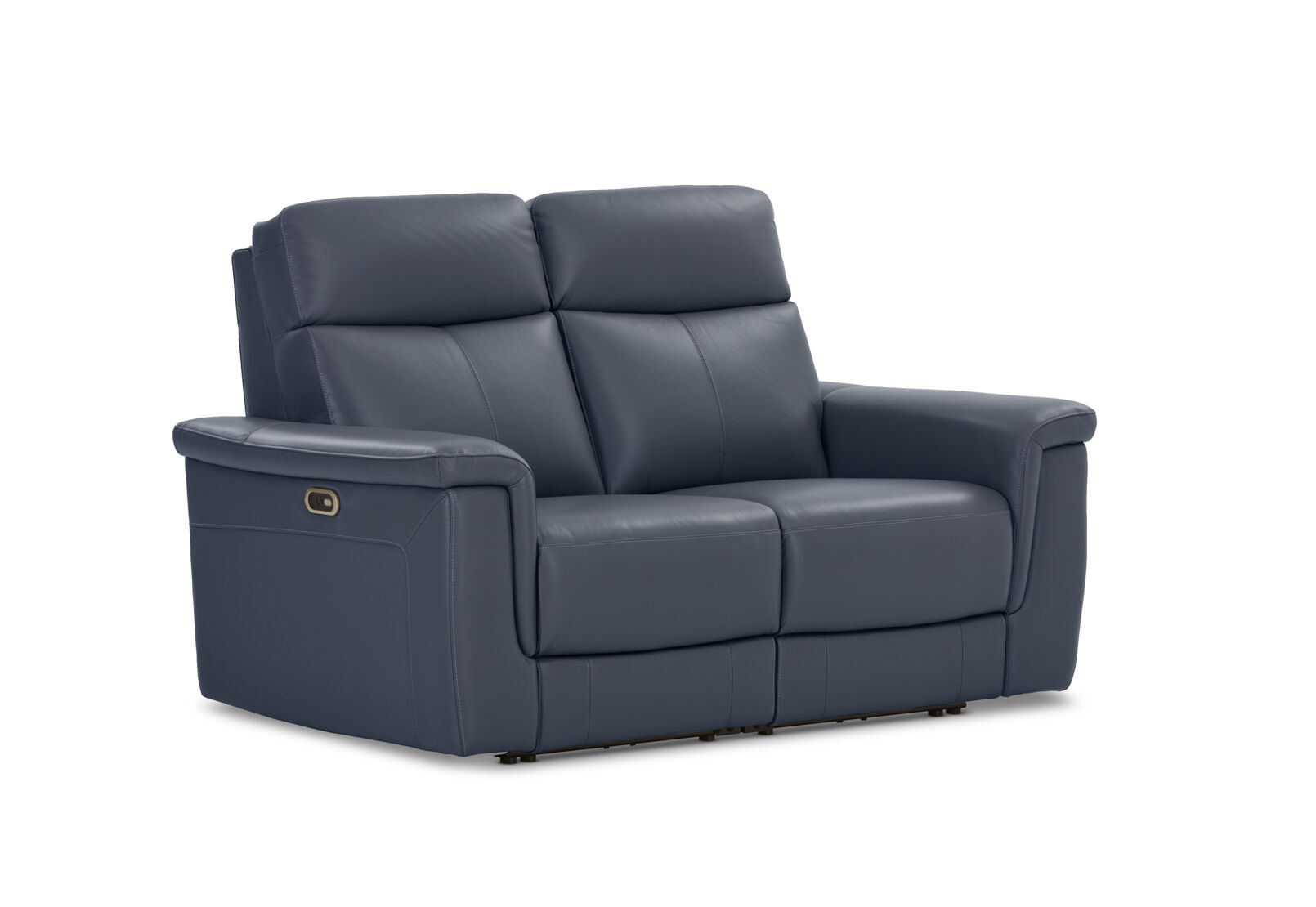 SERGIO LEATHER - 2 Seater with Electric Recliners SERGIO LEATHER