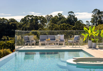 ANGLESEA - 4 Piece Outdoor Lounge Setting