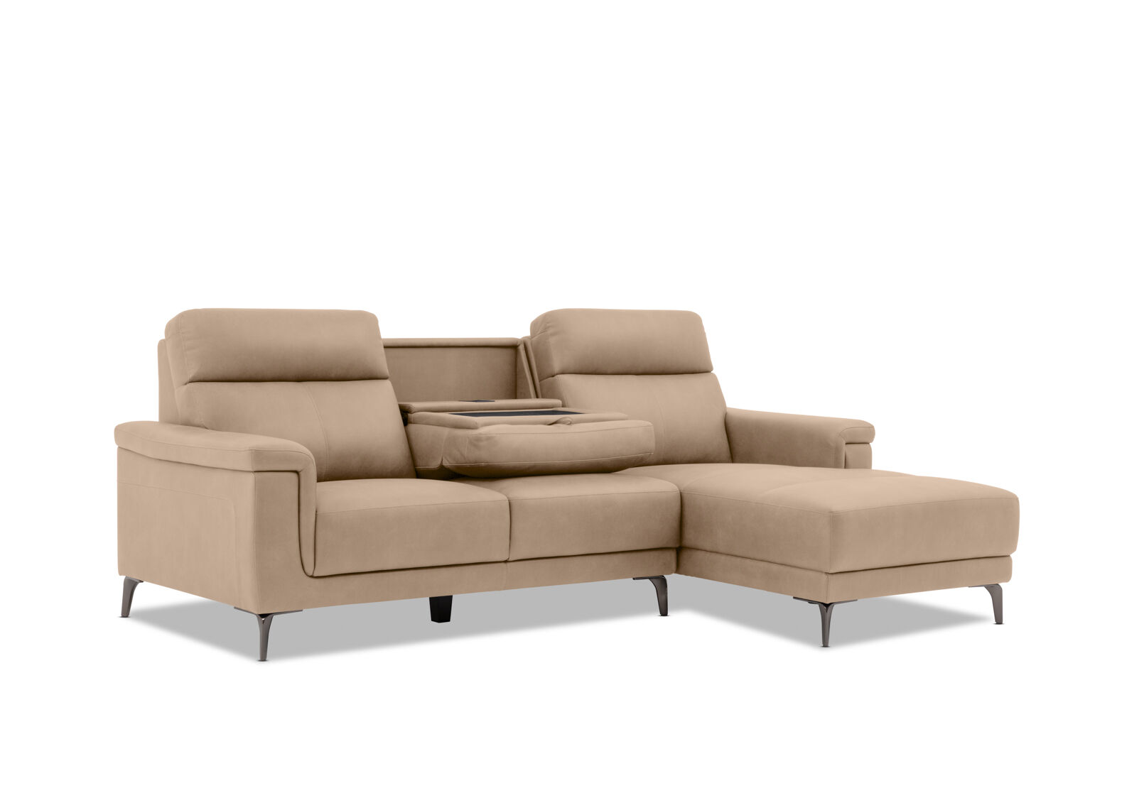 CAPEL FABRIC - 3 Seater Sofa with RHF Chaise CAPEL FABRIC