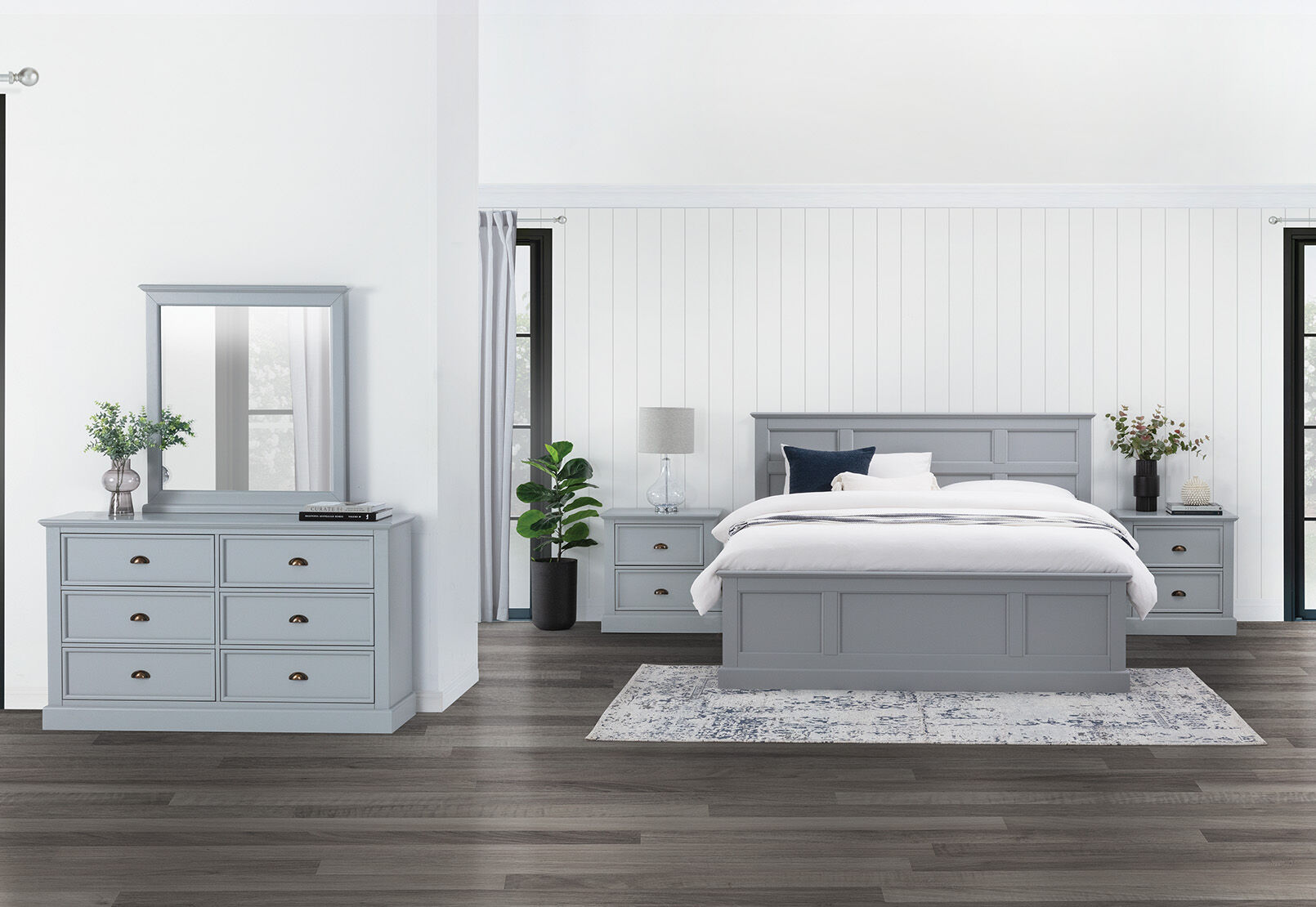 CHRYSTELLE - Dresser with Mirror CHRYSTELLE