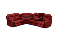 SENTINAL MK2 LEATHER - 5 Piece Corner with RHF 3 Seater SENTINAL MK2 LEATHER