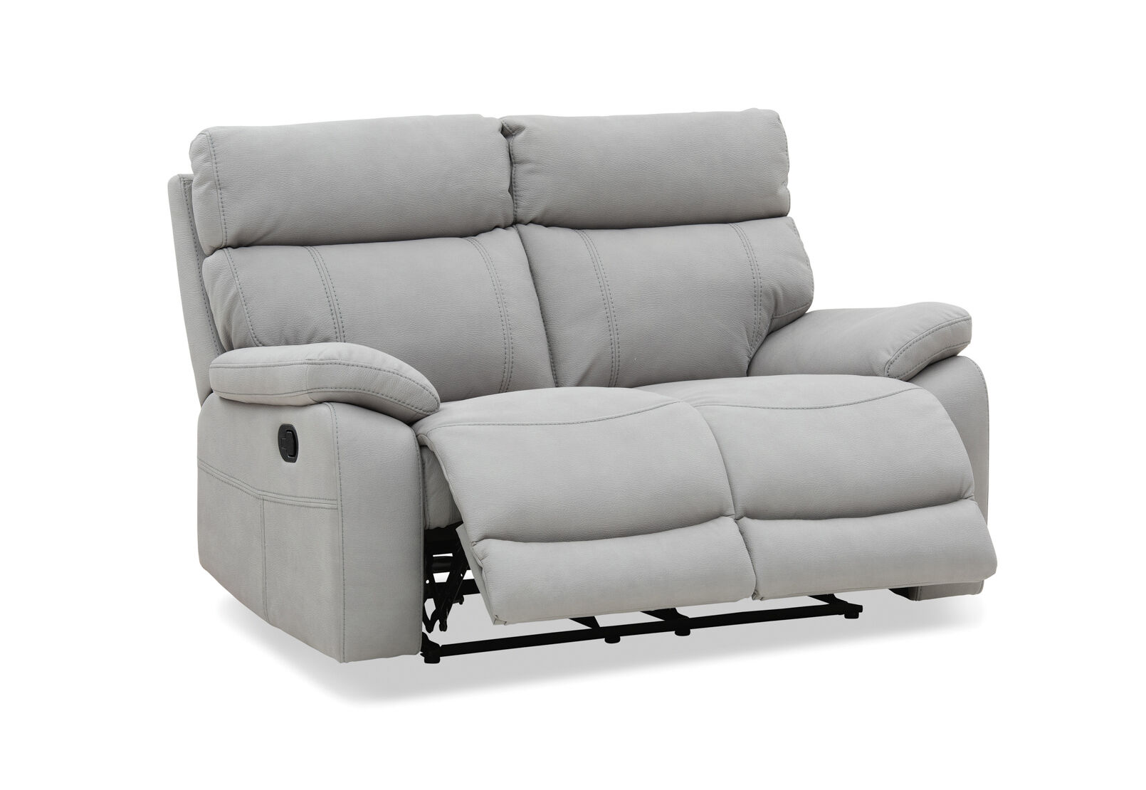 ALFRED - Fabric 2 Seater with Inbuilt Recliners ALFRED