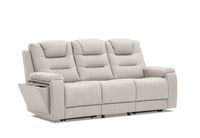 AGASSI FABRIC - 3 Seater with Dual Motor Recliner AGASSI FABRIC