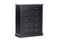 CHRYSTELLE - 6 Drawer Tall Chest CHRYSTELLE