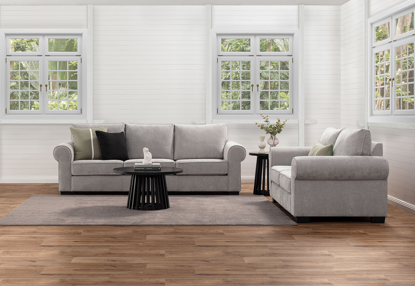 ALLI FABRIC - 3 Seater Sofa ALLI FABRIC