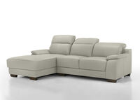 ESCHER LEATHER - 3 Seater LHF Chaise ESCHER LEATHER