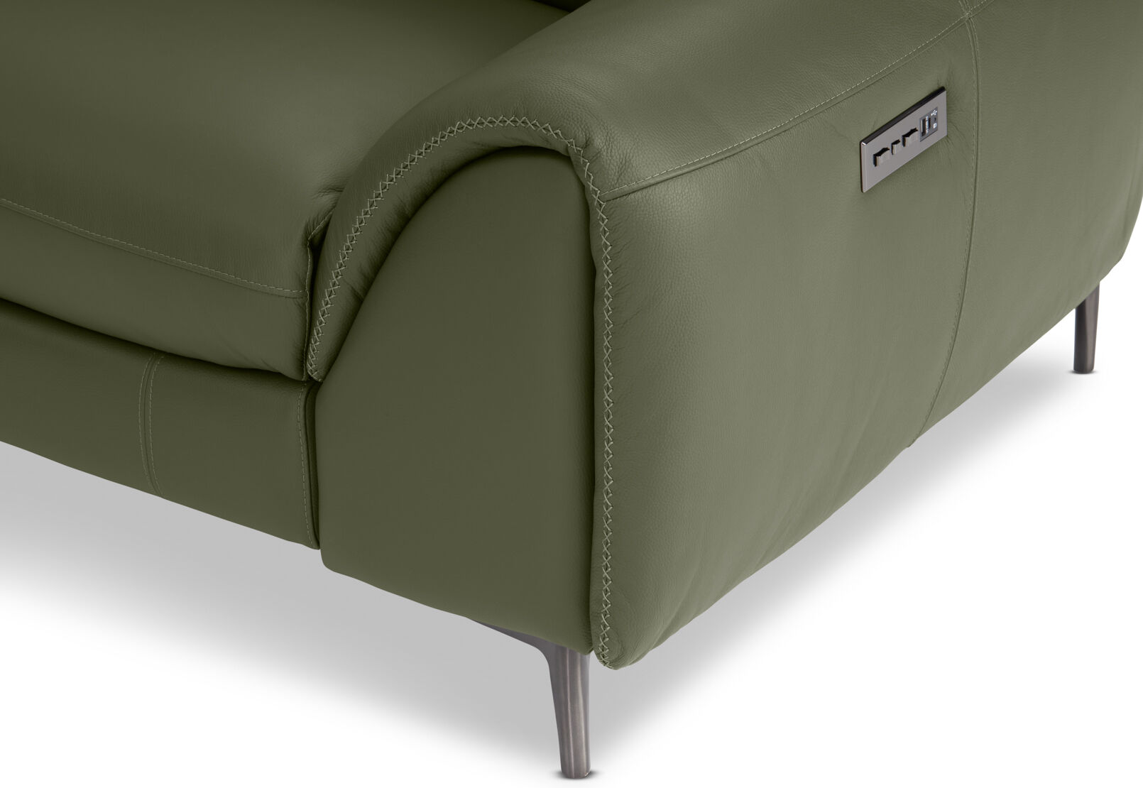 DOMINICO LEATHER - 2.5 Seater Electric Recliners DOMINICO LEATHER