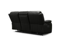 DACIA LEATHER - 3 Seater Sofa with 2 inbuilt Electric Recliners DACIA LEATHER