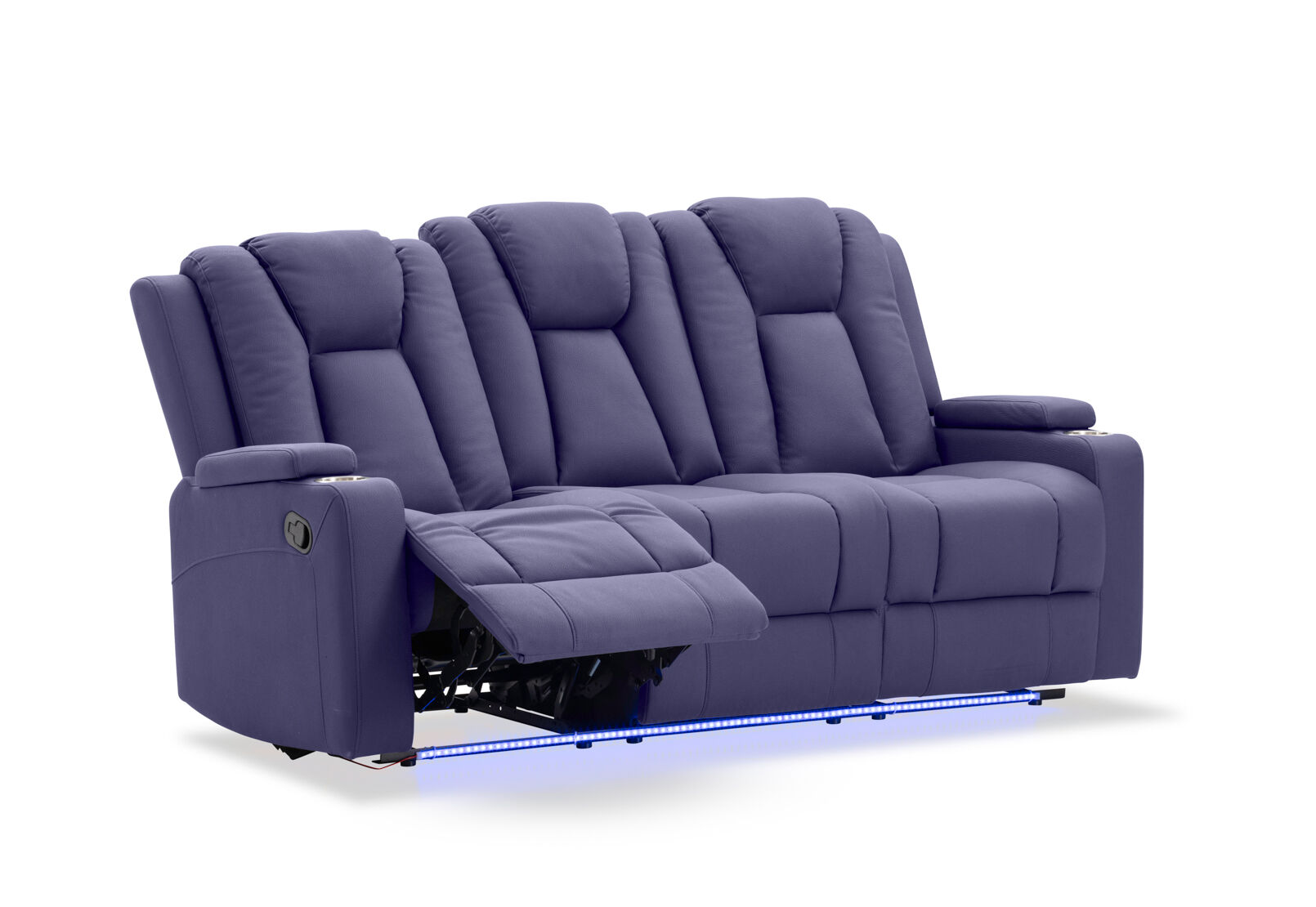 TRAVIS FABRIC - 3 Seater with Recliners TRAVIS FABRIC