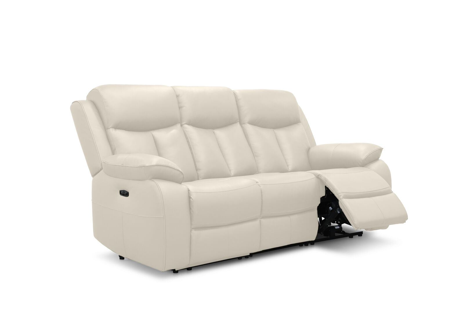 DACIA LEATHER - 3 Seater Sofa with 2 inbuilt Electric Recliners DACIA LEATHER