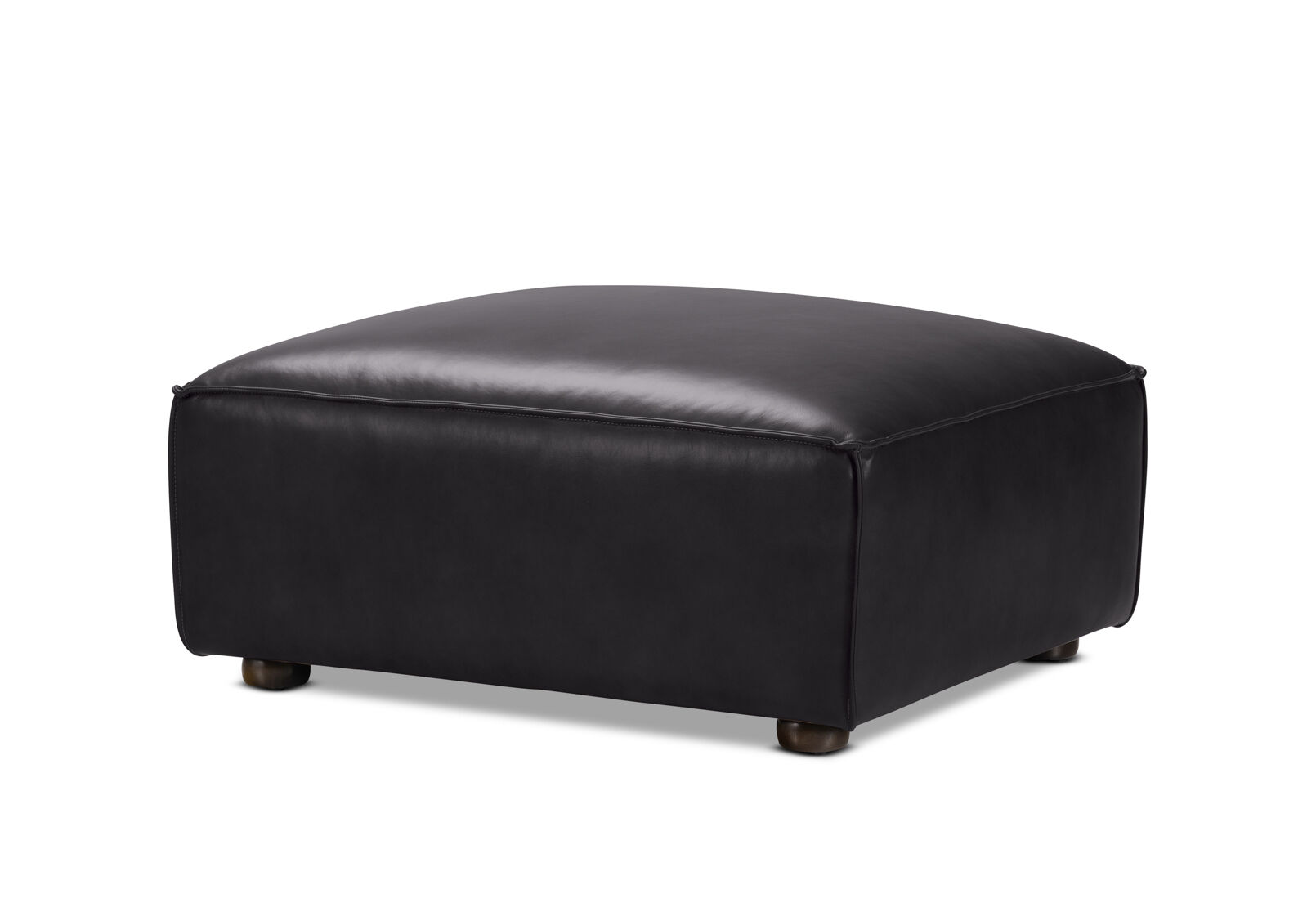 BARTELLE LEATHER - Ottoman BARTELLE LEATHER